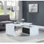 Table basse avec plateau pivotant BWhite