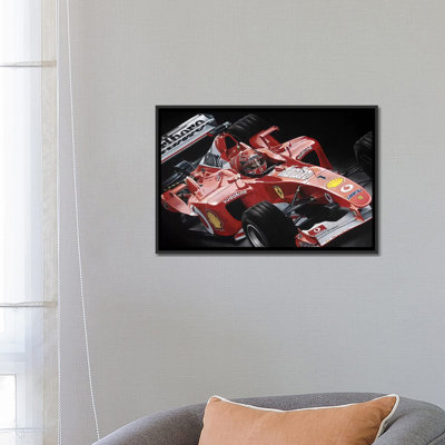 « schumacher », impression sur toile