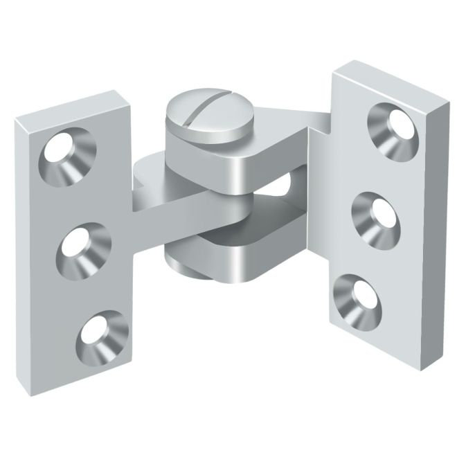 Hinge, Polished Chrome