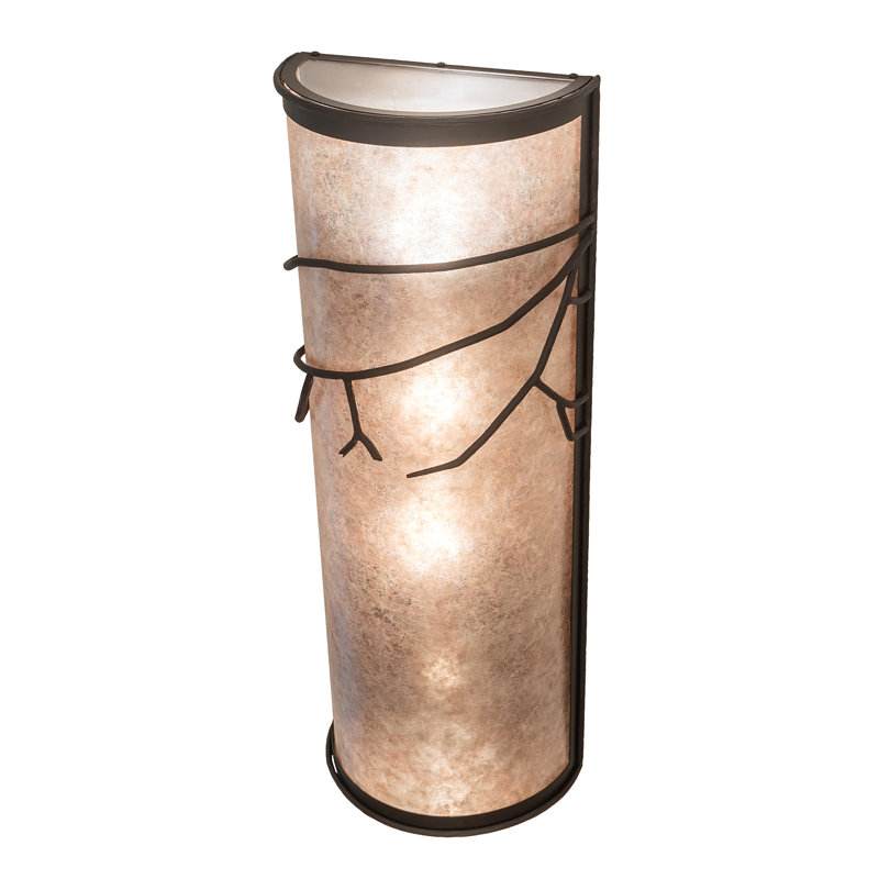 2 - Light Flush Mounted Sconce
