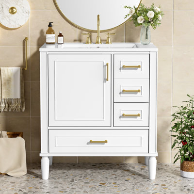 Bathroom Vanity with Abundant Space and Stylish Appeal