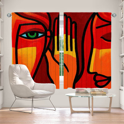 Delaughter Room Darkening Curtain Pair