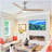 52 In.Intergrated LED Ceiling Fan Lighting with Remote Control