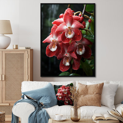 Tranquil Pink And White Orchids II - Orchids Wall Art