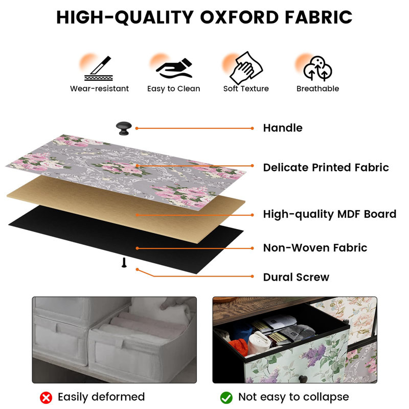 7 Drawer Storage Drawer