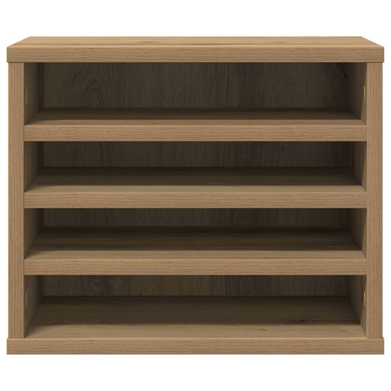 Manufactured Wood Desk Organiser, Artisan Oak
