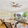 Broghen 65'' 8 - Blade Reversible Large Ceiling Fan with LED Lights and Remote Control