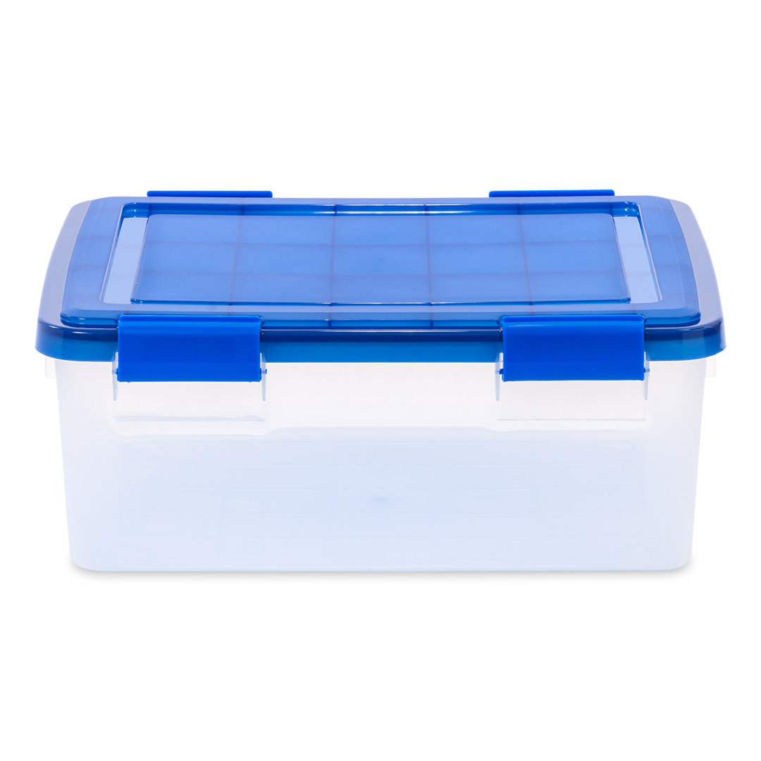 30.6 Qt [7.65 GAL] Element Resistant Ultimate Clear Letter/Legal File Box IRIS USA, Inc.