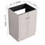 Meuble-lavabo autoportant 24 po Modern