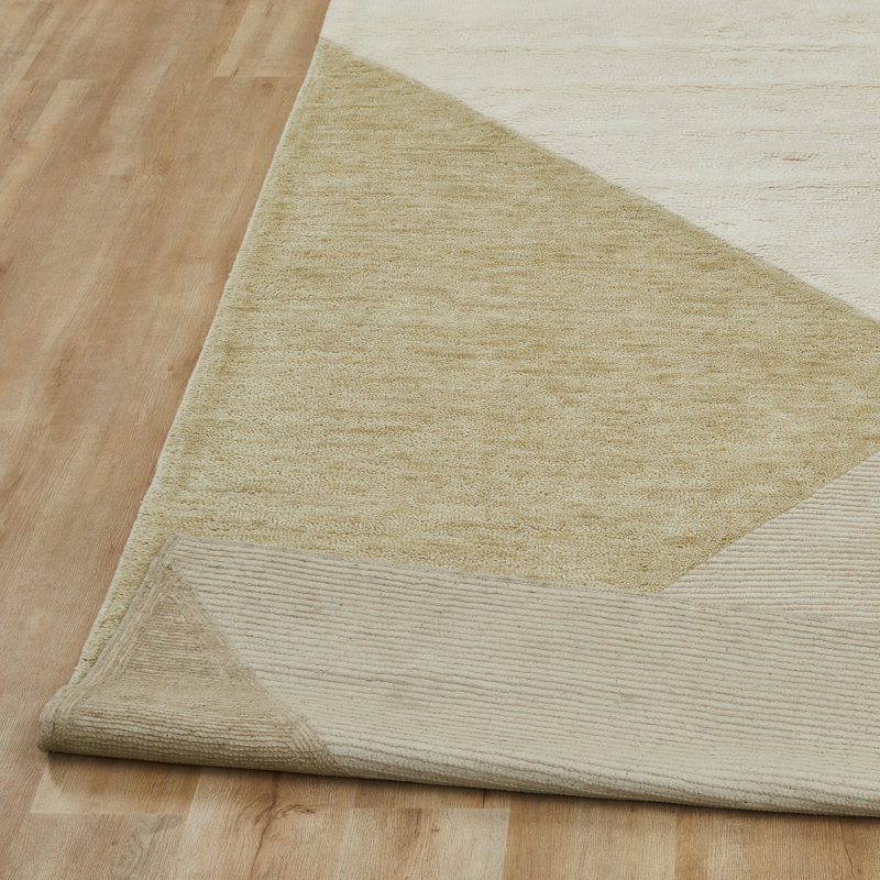 Arlo Hand Tufted Wool Geometric Area Rug, 2'6" x 10'