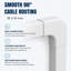 Cable Trunking TEE Connector, 25mm x 16mm, White, Pack of 10-136428780
