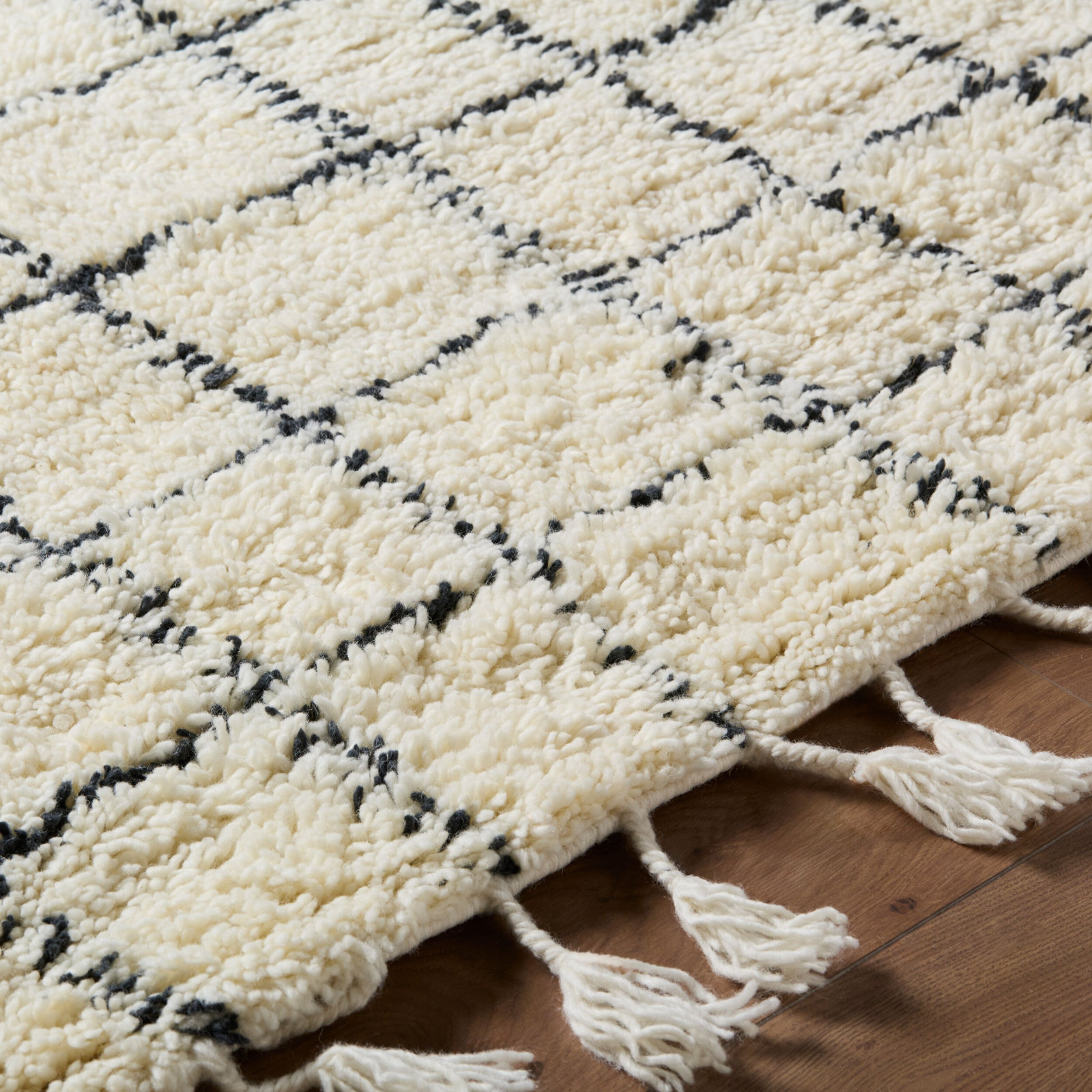 Jordana Hand-Woven Plaid Rug, Rectangle 2' x 3'