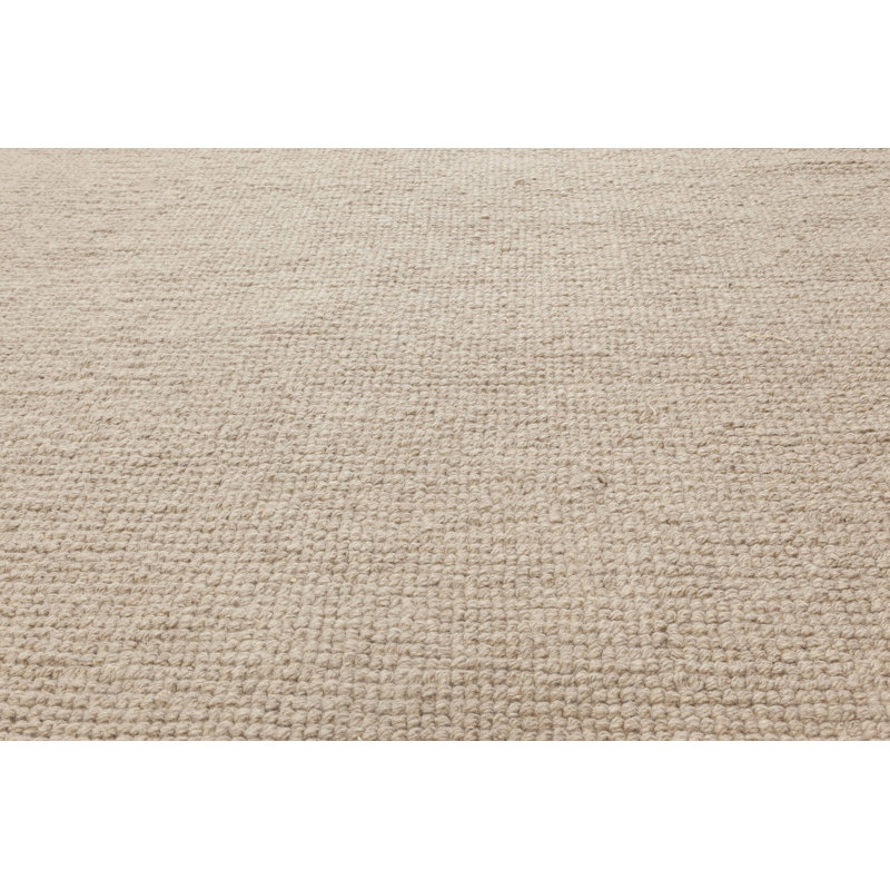 Tapis gris moderne en laine 9 pi 1 po x 12 pi 6 po Modern