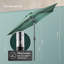 VonHaus Parasol 2.7M