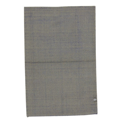 Tapis gris foncé noué à la main de haute qualité