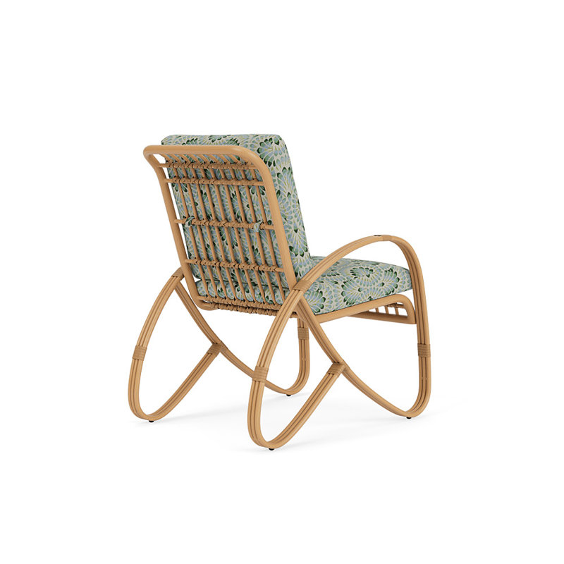Riviera Outdoor Lounge Chair, Plume Spring