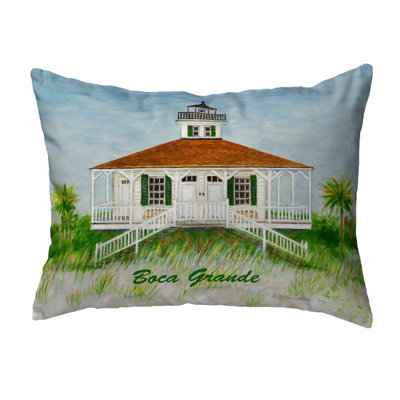  Housse et insert de coussin rectangulaire intérieur / extérieur Boca Grande