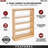 Rev-A-Shelf Wood Base Filler Pullout Organizer for New Kitchen Cabinets w/ Ball-Bearing Soft-Close -87353270