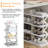 Iya 4 Tier Foldable Shoe Rack, Space-Saving Vertical Shoe Rack Organizer, Narrow Free-Install Shoe Storage Shelf for Small Space Saving, Entryway, Closet, Mudroom-1142300969