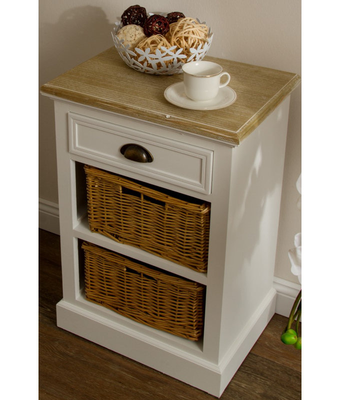 Toscana 47cm W Bedside Table