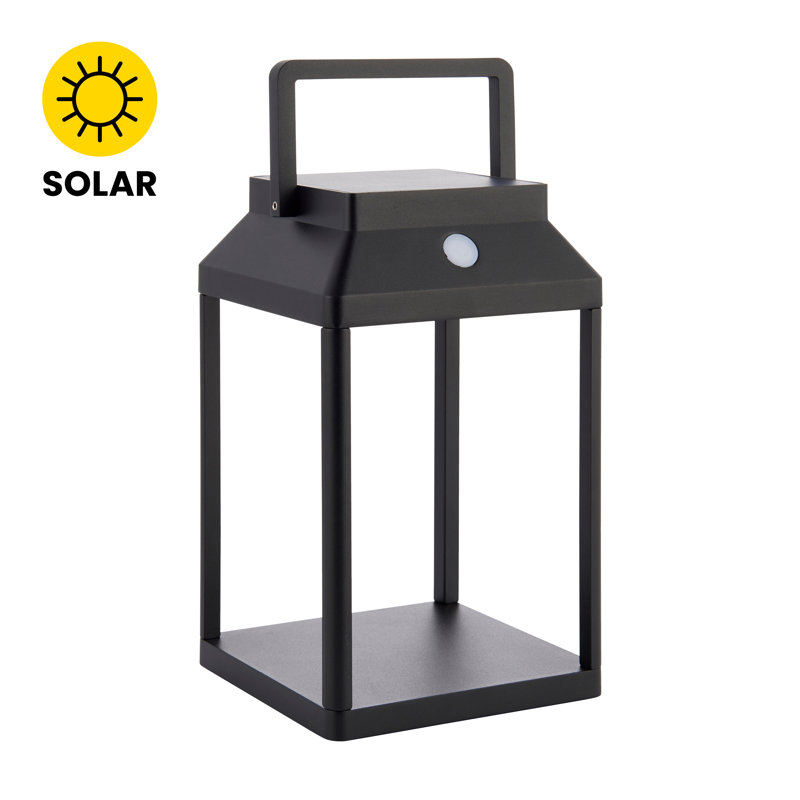 Harnaik Integrated LED Outdoor Table Lamp, 25" H x 15" W x 15" D