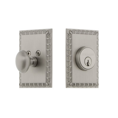 Nostalgic Warehouse Neoclassical Single Cylinder Deadbolt