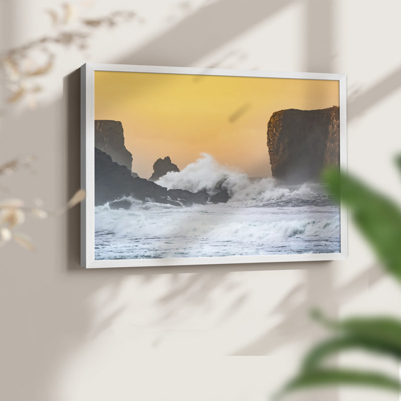 Spray -Framed Print - Restickable, H 22 po x l 28 po, Blanc