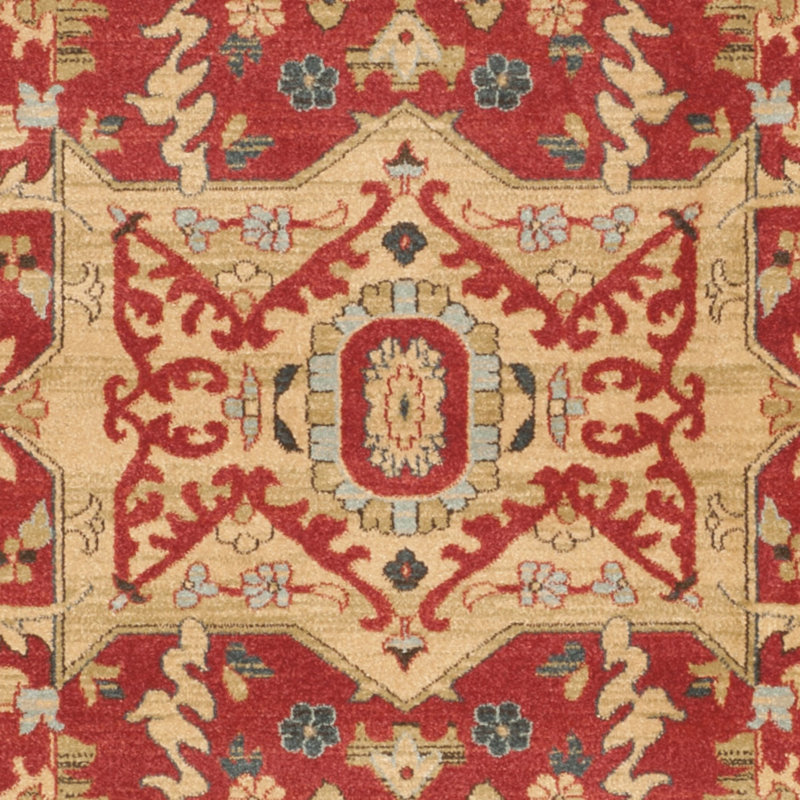 Beauchesne Oriental Hand Woven Area Rug, Rectangle 201 x 279 cm
