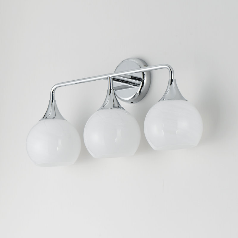 Neve-Bath Vanity, Polished Chrome