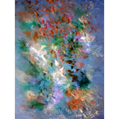 Abstract Composition 1008 Print by Angel Estevez