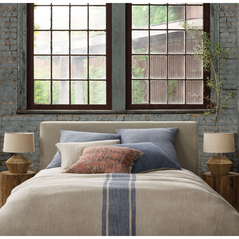 Pick Stitch Matelasse Sham, Standard, Navy