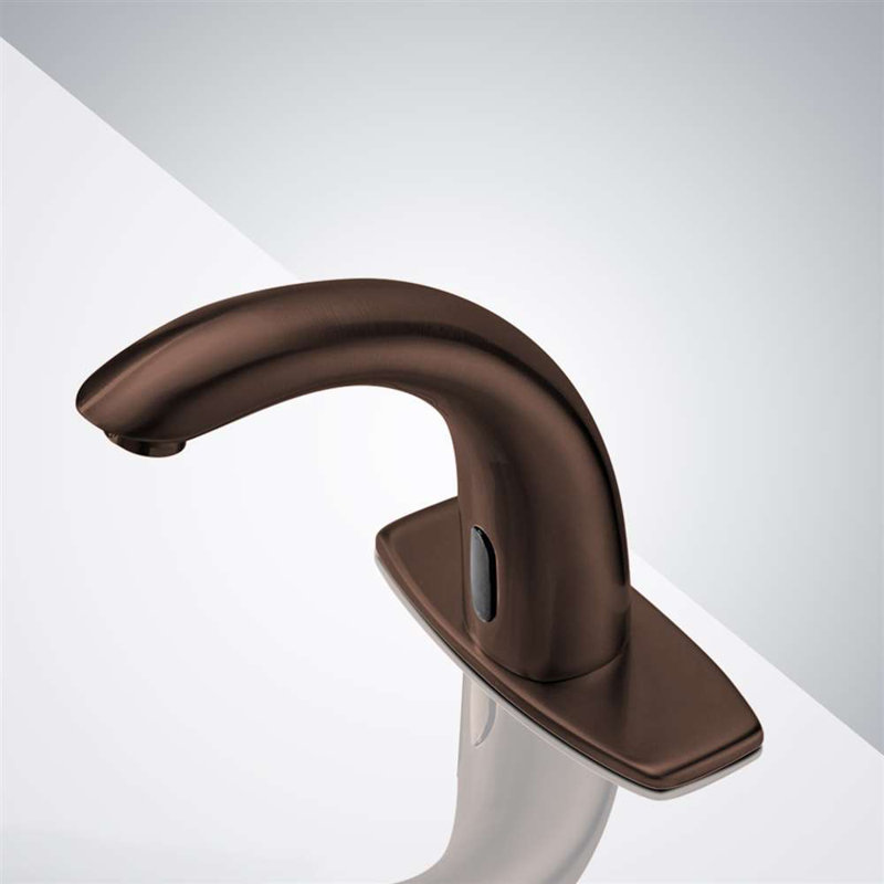 Lano Oil Rubbed Bronze Commercial Sensor Faucet – Touchless Elegance with Durable Brass Construction