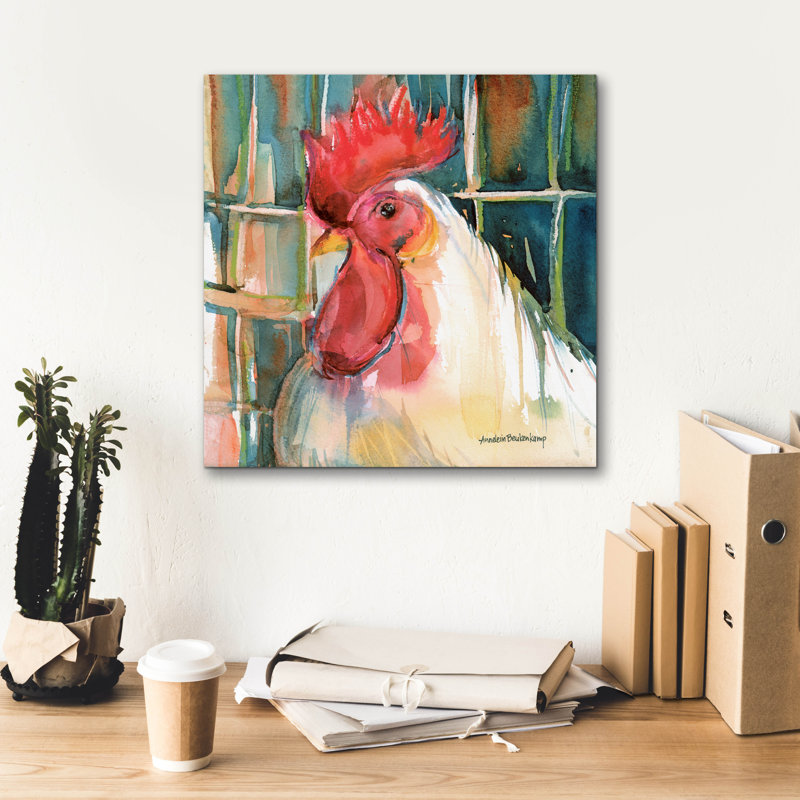 August Grove® 'Portrail' by Annelein Beukenkamp Canvas Wall Art, 18" H x 18" W x 0.75" D