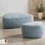 Repose-pieds triangulaire rembourré Adna-90695378
