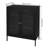 Black Wrought Iron Sideboard Storage Cabinet Kitchen Storage Cabinet