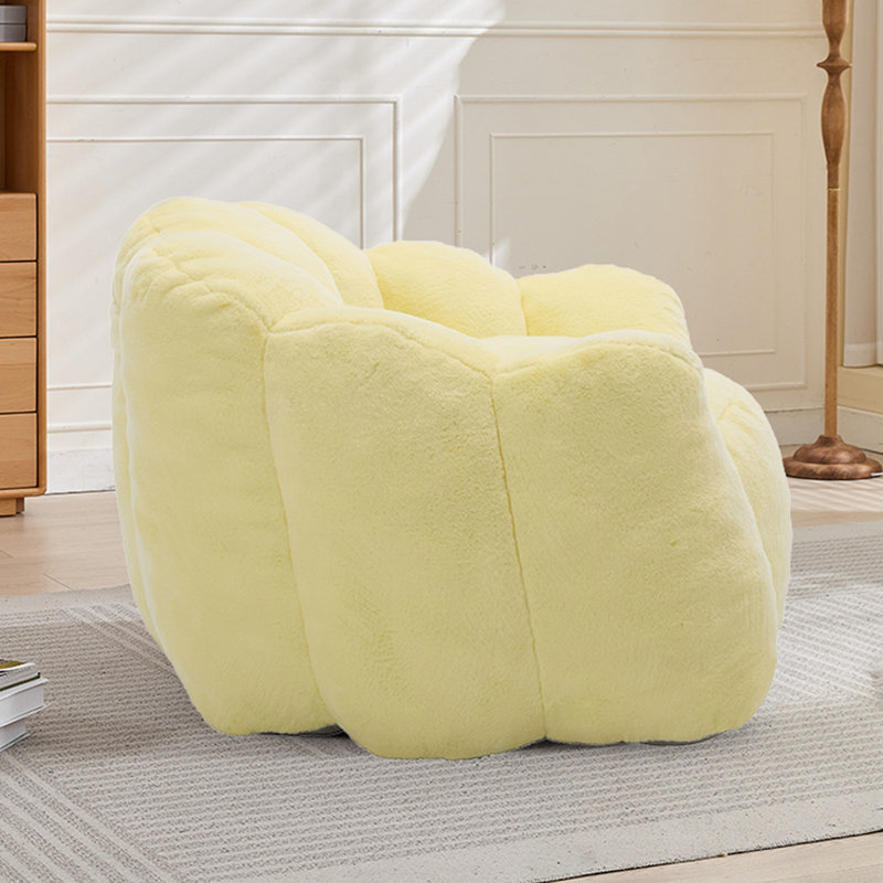 Charlie avec coussin moelleux, Jaune