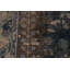 Distressed Homage Hand Knotted Wool Geometric Area Rug in Navy, Gray, Smoke Blue, Beige-1900813265