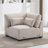 Icelyn 3 - Piece Modern and Soft Upholstered Corner Sectional with 6 Throw Pillows