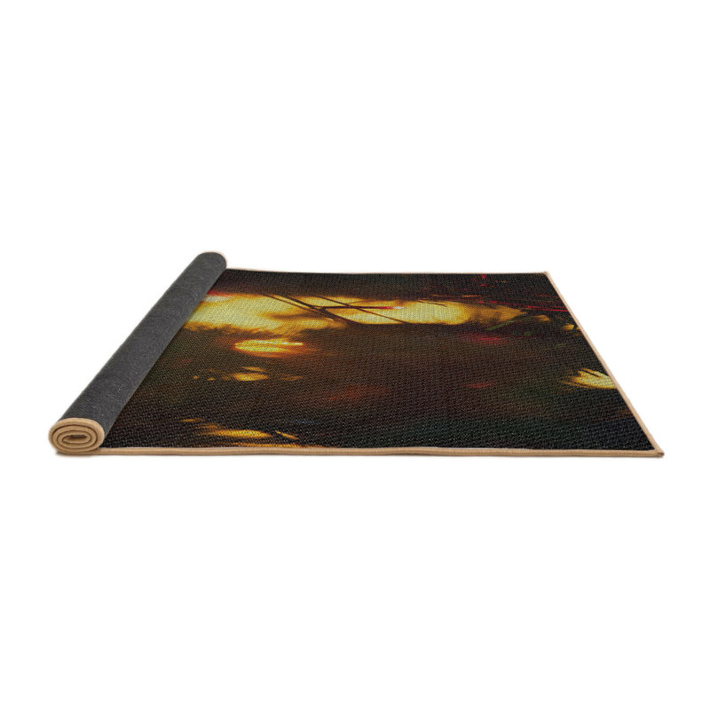 Tapis brun Ebenezer, Rond 8 pi