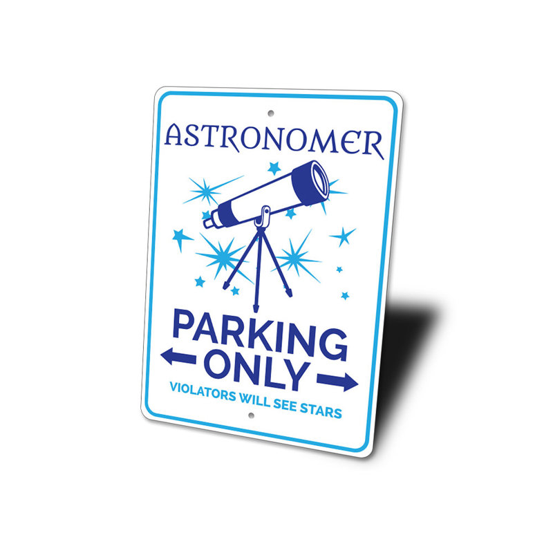 Panneau astronomique en aluminium, H 18 po x l 12 po x P 0,06 po