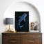 «Blue Whale Shark», impression sur toile, impression sur toile encadrée-129768414-129768420