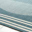 Tapis bleu intérieur / extérieur en polypropylène tissé à la machine Disaya-666390446