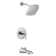 Flara M-CORE 3-Series 1-Handle Tub And Shower Trim Kit, Valve Required