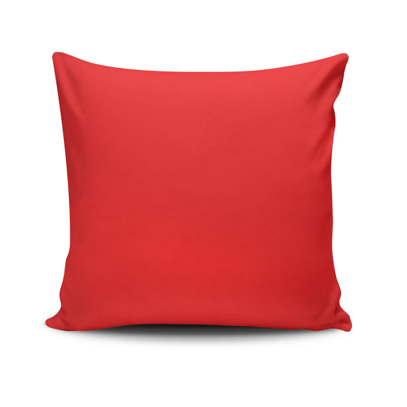 Decorative Cushion Cover, 17 x 17 Inches, 50% Cotton / 50% Polyester | Machine Washable at 104°F, Ironable, Concealed Zip Closure | Perfect for Living Room, Bedroom, and Stylish Home Décor