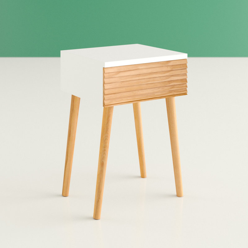 Theo 40 cm W Bedside Table