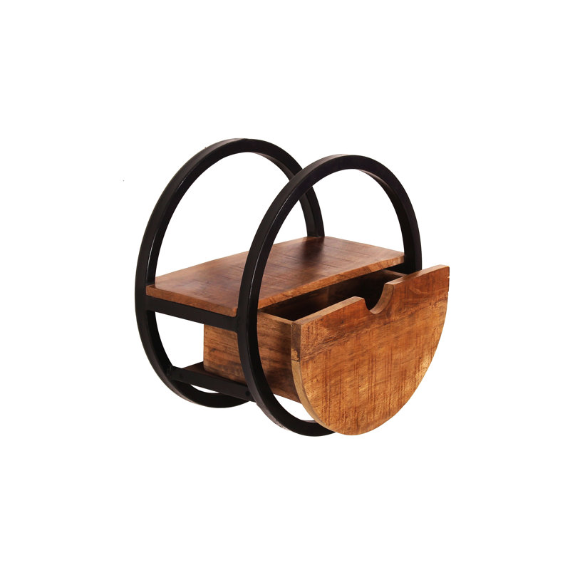 Circle Floating Shelf, 40cm H x 40cm W x 20cm D.