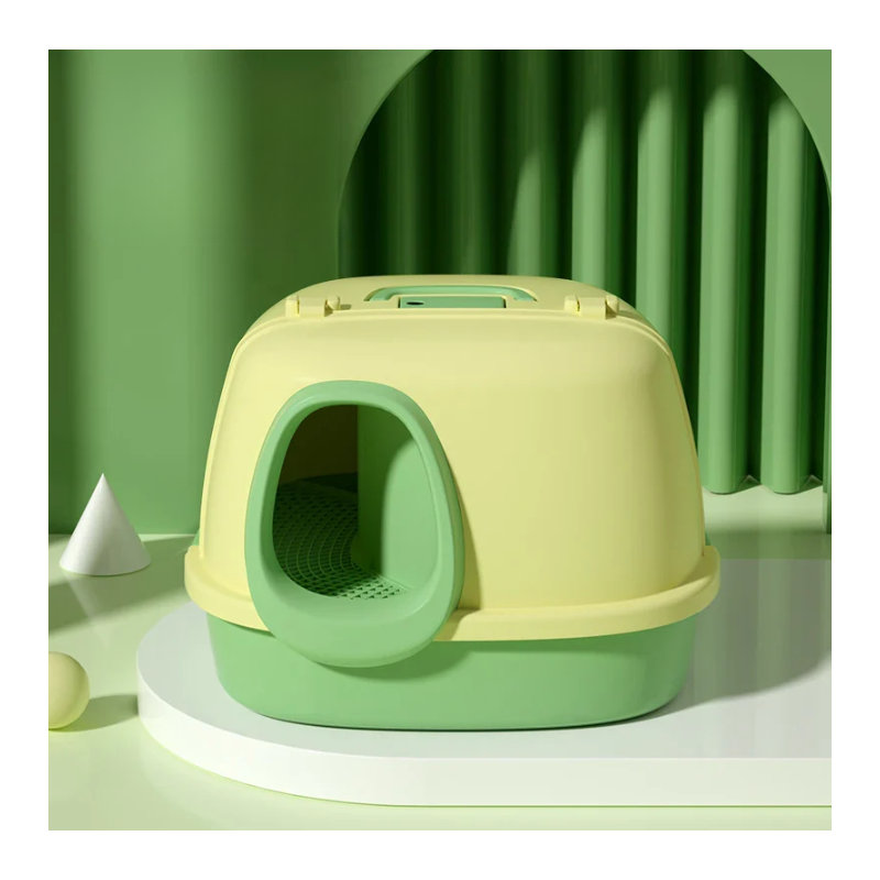Gower Plastic Litter Box, Green