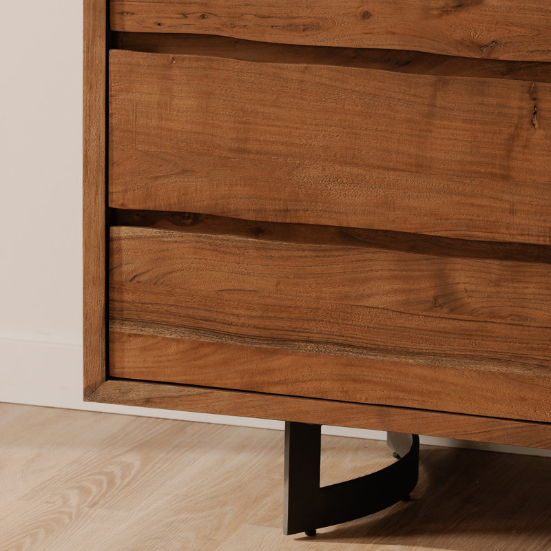 Sahera 6 - Drawer Solid Wood Dresser