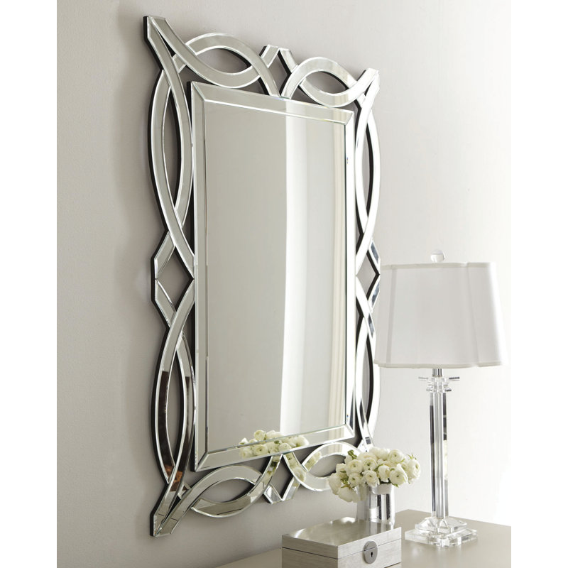 Melra Glass Flat Wall Mirror