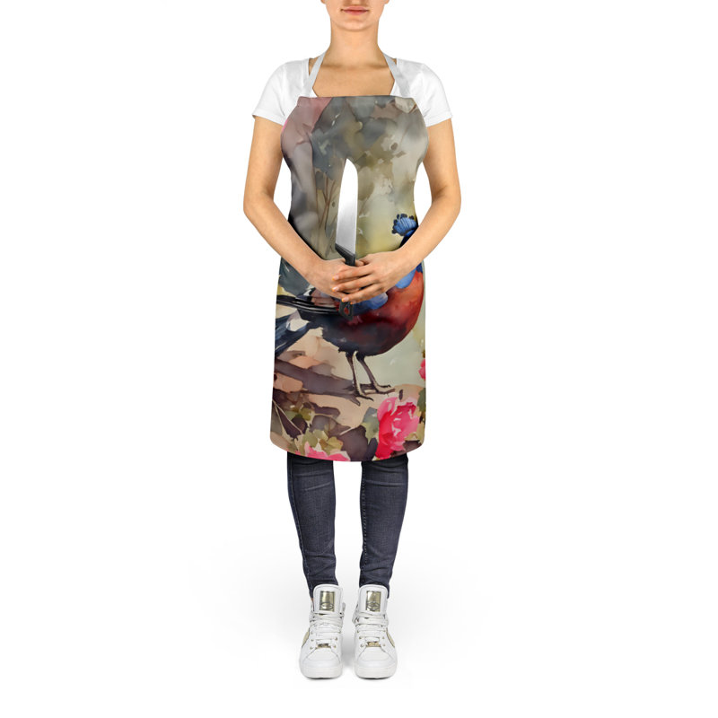 No Pattern Bib Apron